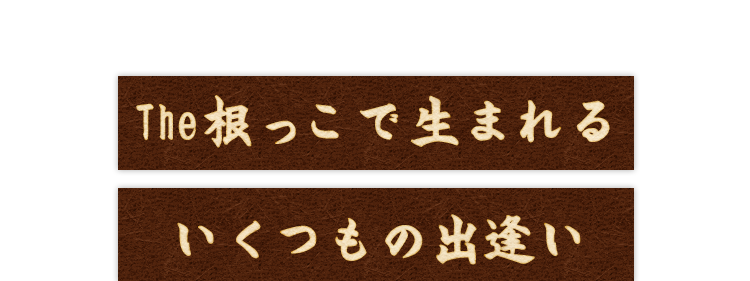 いくつもの出逢い