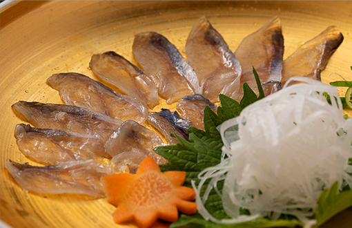 うなぎの昆布〆め